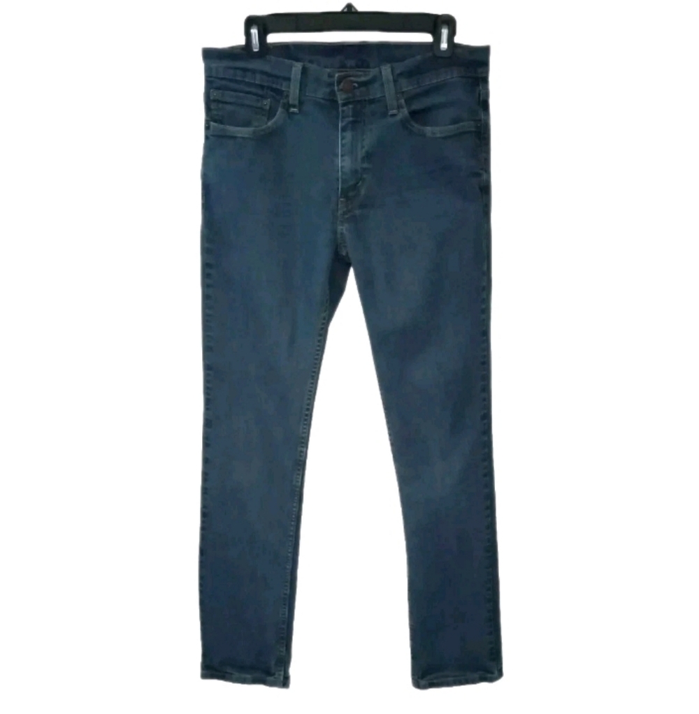 Levi's 511 Mens Slim Fit Jeans 32x32 Medium Wash Blue Stretch Denim Athletic